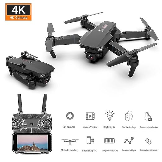E88 Pro Dual Camera Foldable Drone Pro LOTZON