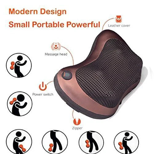 Cervical massage pillow neck shoulder head car home massage chair pillow electric massager LOTZON