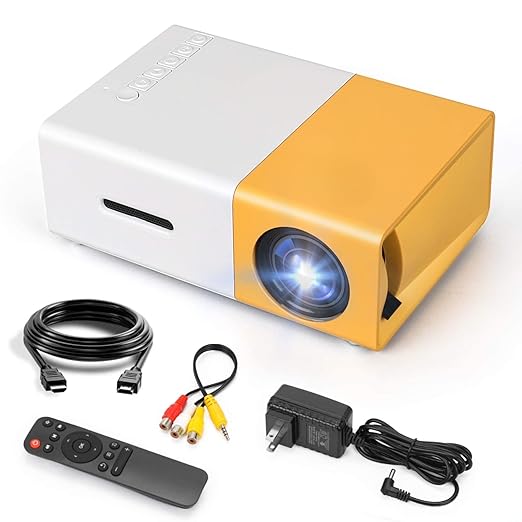 Portable Mini Home Theater LED Projector LOTZON