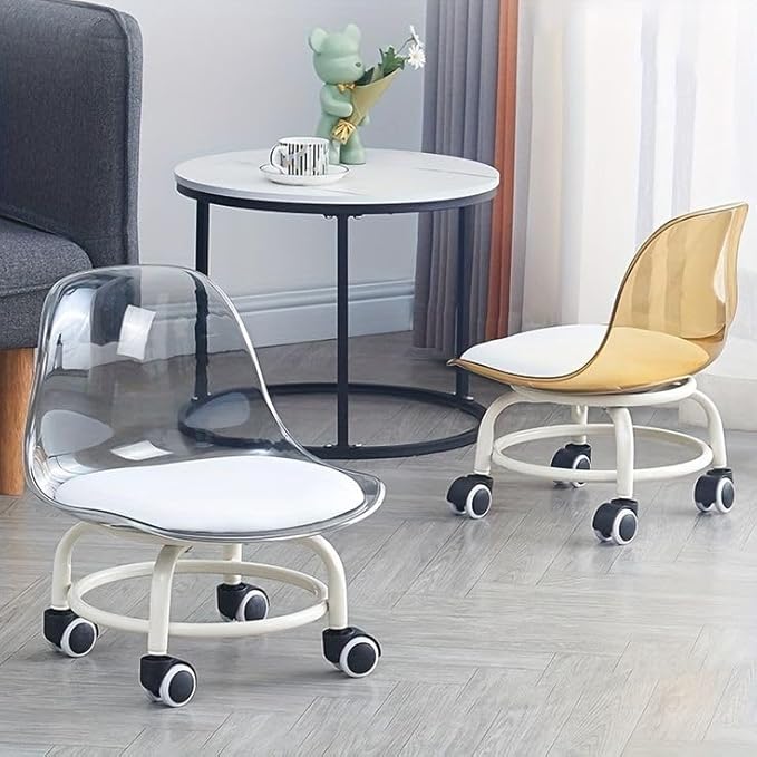 Acrylic 360° Rotatable Transparent Chair LOTZON