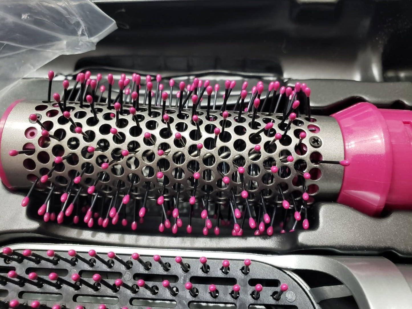 5 in 1 Multifunctional Hair Dryer Styling Tool, Detachable 5-in-1 Multi-Head Hot Air Comb, The Negative Ion Automatic Suction Hair Curler 2aua6y-9x