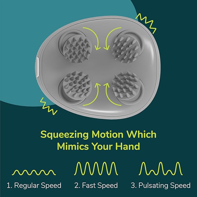 Scalp Massager For hair growth and Stress Relax (𝗦𝗽𝗲𝗰𝗶𝗮𝗹 𝟭 𝗬𝗲𝗮𝗿 𝗪𝗮𝗿𝗿𝗮𝗻𝘁𝘆) My Store