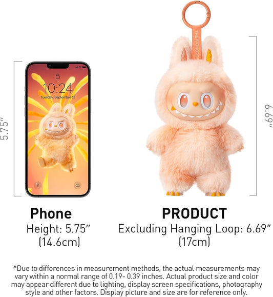 POP MART The Monsters Exciting Macaron Series Plush Pendant Keychain LIVINGO