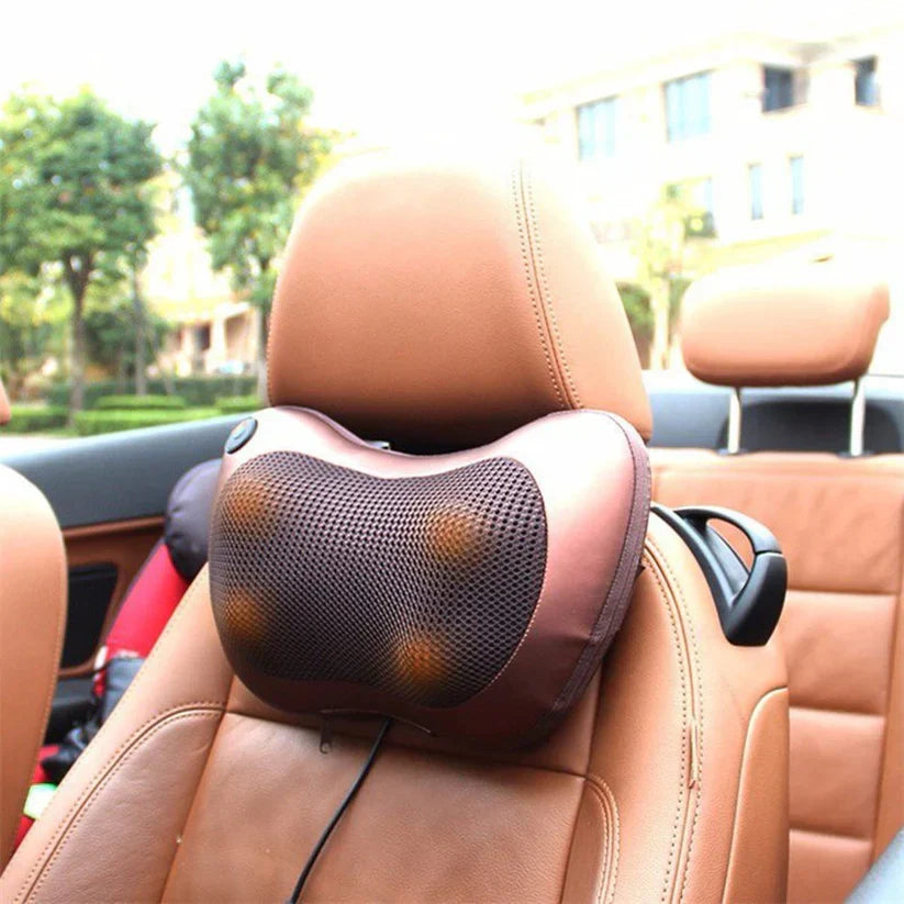 Cervical massage pillow neck shoulder head car home massage chair pillow electric massager LOTZON