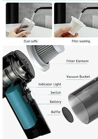 BD Portable Air Duster Wireless Vacuum Cleaner 2aua6y-9x