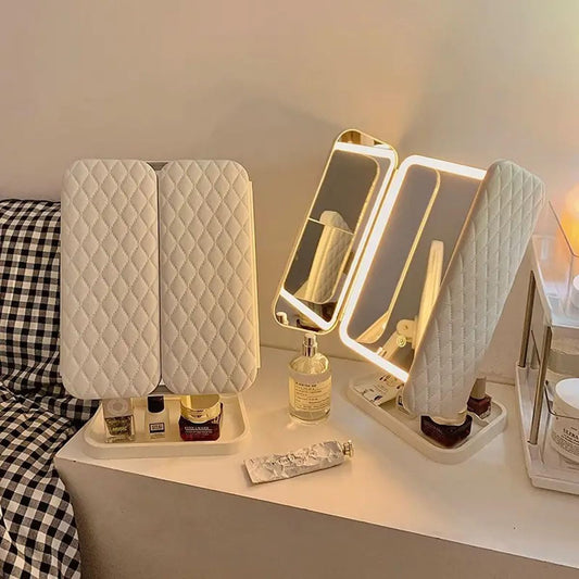 Lighted Makeup Mirror (𝗦𝗽𝗲𝗰𝗶𝗮𝗹 𝟭 𝗬𝗲𝗮𝗿 𝗪𝗮𝗿𝗿𝗮𝗻𝘁𝘆) My Store