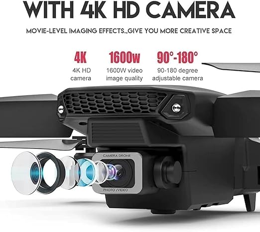 E88 Pro Dual Camera Foldable Drone Pro LOTZON