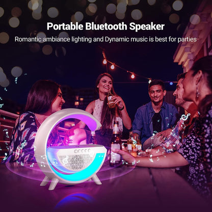 G-Lamp with Multifunctional Wireless Charger and Bluethooth lamp with warranty My Store