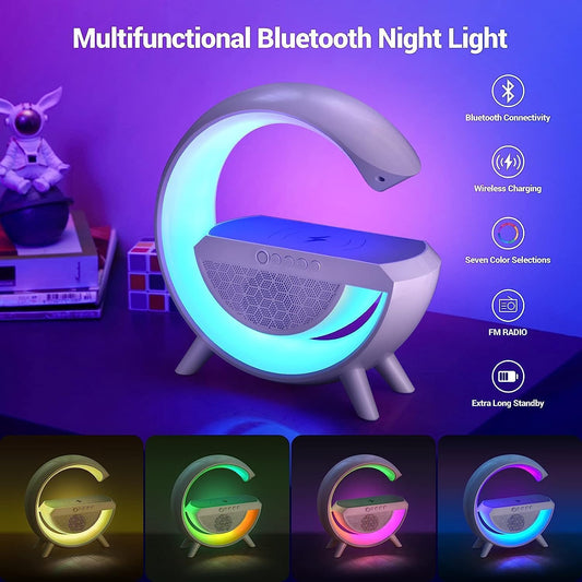 G-Lamp with Multifunctional Wireless Charger and Bluethooth lamp with warranty My Store