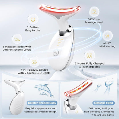 Wrinkle and Pimple Scar Removing Facial Skin Care LED Tool (𝗦𝗽𝗲𝗰𝗶𝗮𝗹 𝟭 𝗬𝗲𝗮𝗿 𝗪𝗮𝗿𝗿𝗮𝗻𝘁𝘆) 2aua6y-9x