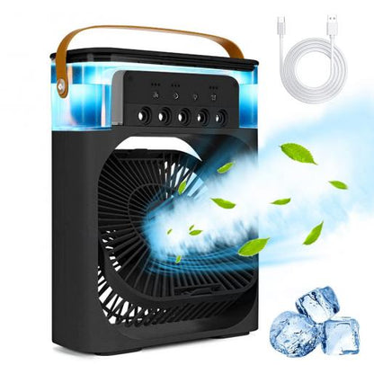 Portable Air cooler Table fan with humidifier LOTZON