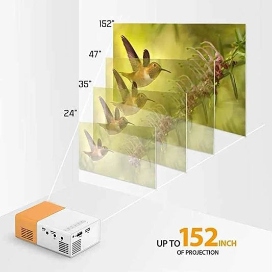 Portable Mini Home Theater LED Projector LOTZON