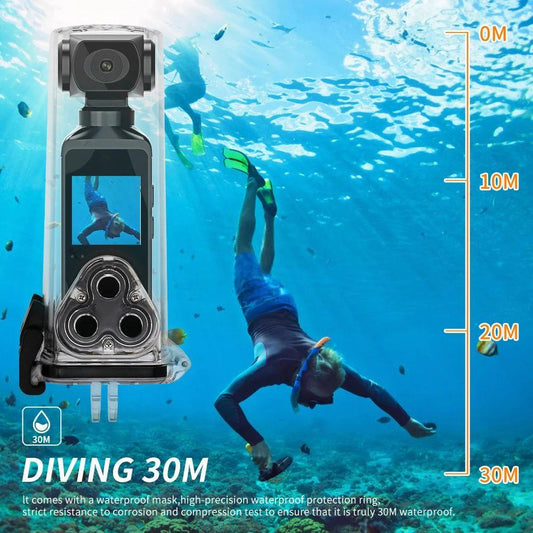 4K Pocket Action Camera Ultra HD LCD Screen 270° Rotatable WiFi Mini Sports Camera LIVINGO
