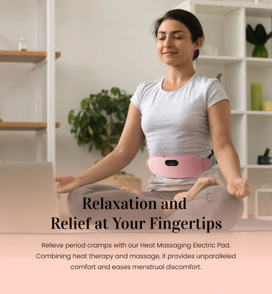 Periods Cramp  Relief Massager with warranty (𝗦𝗽𝗲𝗰𝗶𝗮𝗹 𝟭 𝗬𝗲𝗮𝗿 𝗪𝗮𝗿𝗿𝗮𝗻𝘁𝘆) My Store